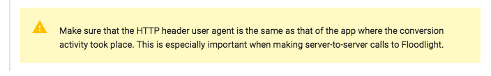 User-Agent header.